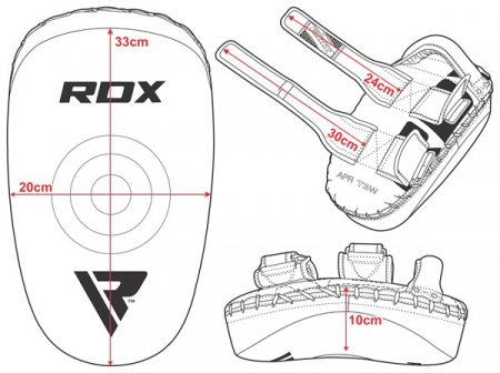SET 2 BUCATI PERNE ANTEBRAT RDX ARMPAD KING [3]