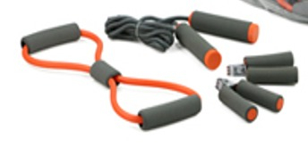 Corzi/Benzi Elastice/Expandere - SET AEROBIC FITSKIN