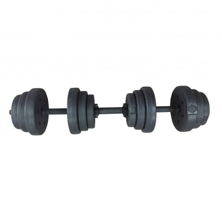 SET GANTERE REGLABILE & BARA 42 KG [1]
