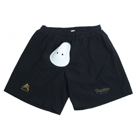 Sorturi Kickboxing / MMA - SHORT ARMURA MMA CU COCHILIE PREMIUM BLACK
