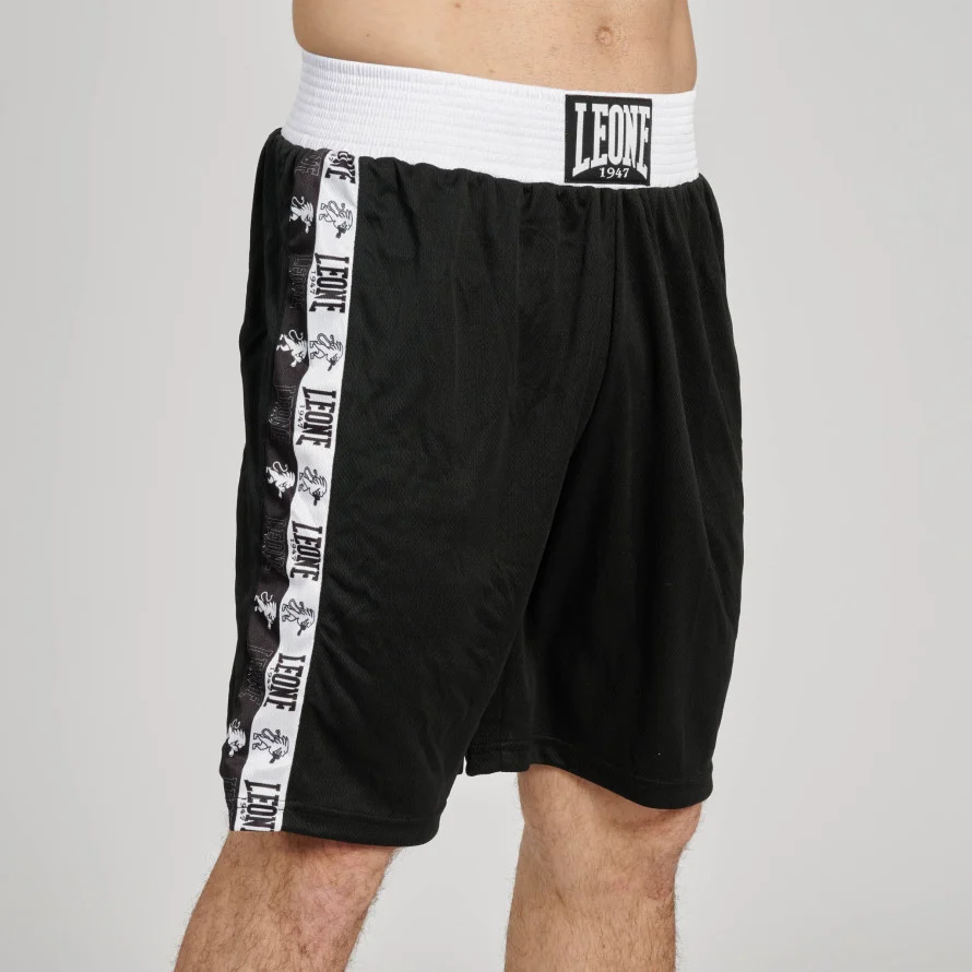 Imbracaminte sport - SHORT DE BOX LEONE ICONIC NEGRU
