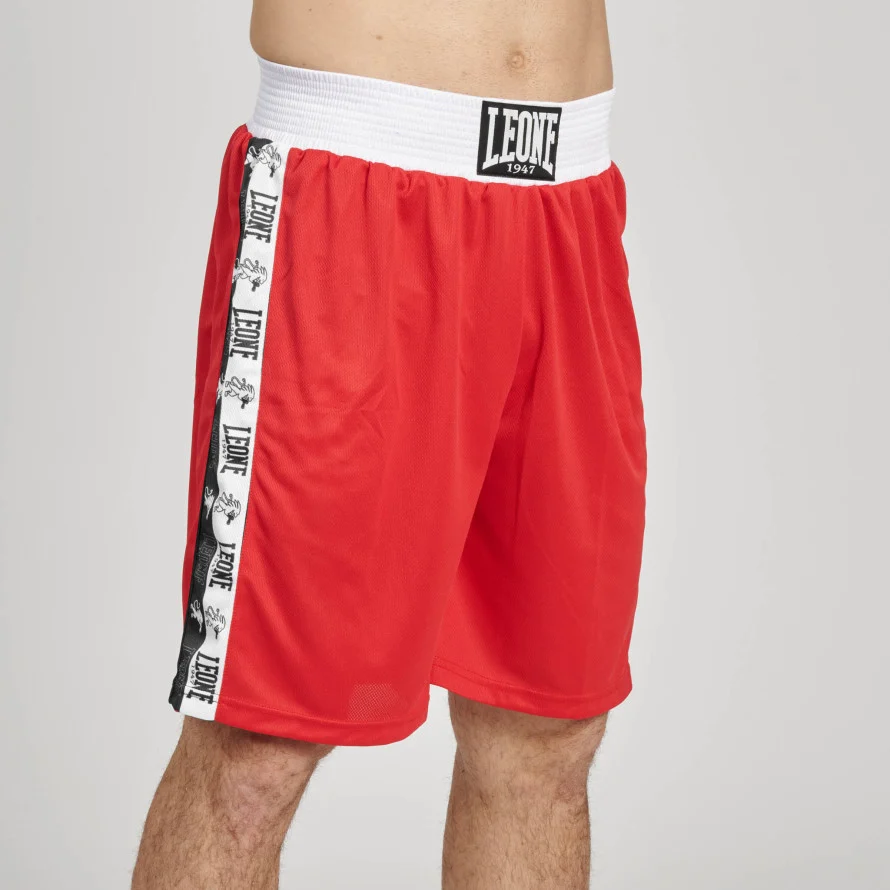 Grappling/MMA - SHORT DE BOX LEONE ICONIC ROSU