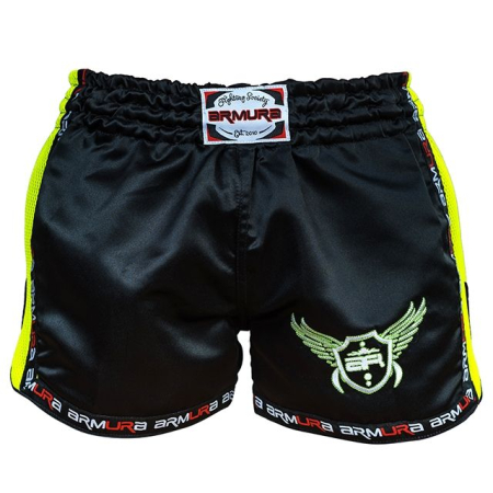SHORT KICKBOX  MUAY 2.0 NEGRU/VERDE [1]