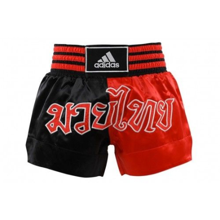 Sorturi Kickboxing / MMA - Sort adidas Muay Thay  Rosu/Negru