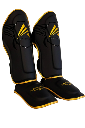 Tibiere/Glezniere Arte Martiale/Karate - TIBIERE ARMURA PREMIUM BLACK 3.0