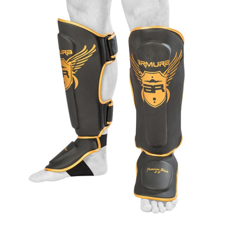 Tibiere/Glezniere Arte Martiale/Karate - TIBIERE ARMURA PREMIUM BLACK 2.0
