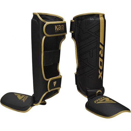Tibiere/Glezniere Arte Martiale/Karate - TIBIERE ARTE MARTIALE RDX F6 KARA BLACK/GOLD