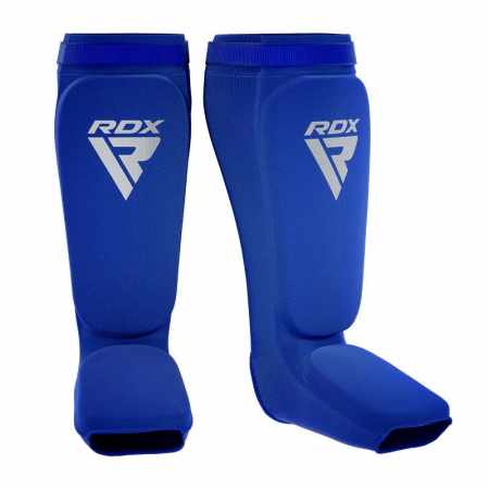 Tibiere/Glezniere Arte Martiale/Karate - TIBIERE CIORAP CU VELCRO SUS RDX BLUE