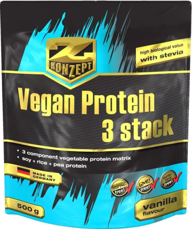 Suplimente pt Masa Musculara - VEGAN PROTEIN 3 500gr VANILIE