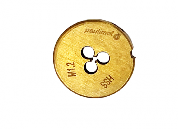 Filiera M1.2 HSS-TiN, pas metric 0.5 mm [1]