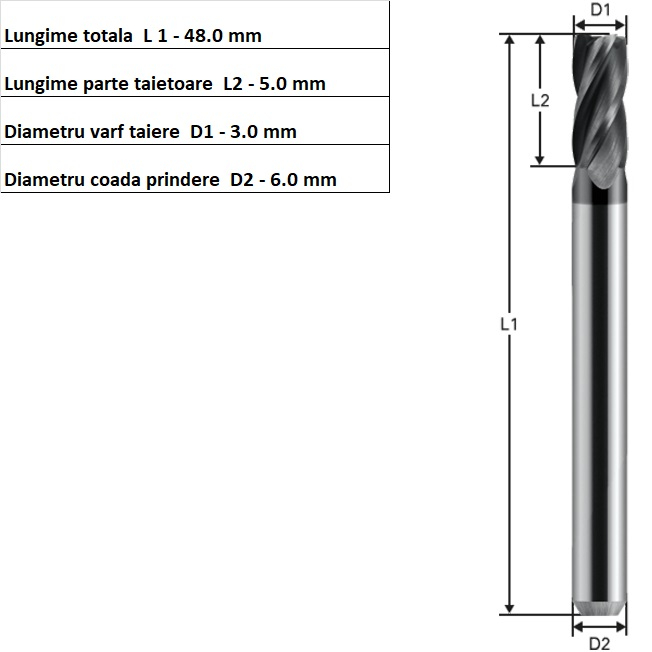 freza fi 3 mm [3]