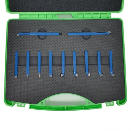 Set 11 cutite strung carbura P90, in cutie , DIN4976, 6mm - 2028 [2]