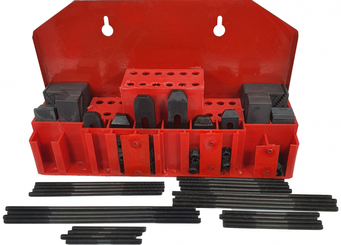 set cleme fixare pe masa de prelucrare canal 8mm [2]