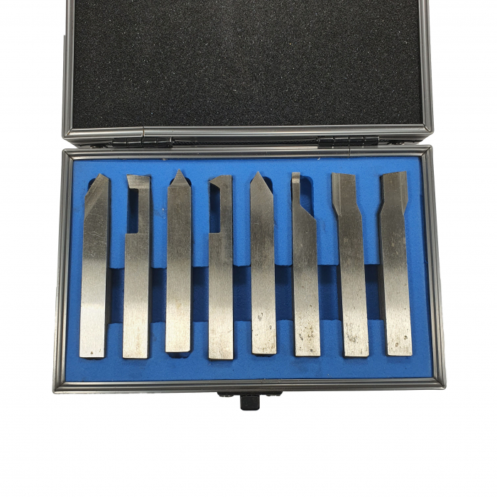 Set 8 cutite strung din otel HSS in cutie ,  10X10mm - 2039 [2]