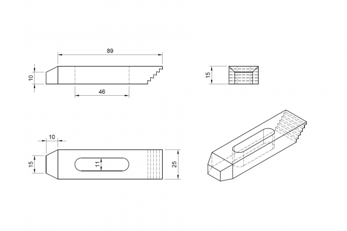 Set cleme de fixare material pentru prelucrare 10 piese [4]
