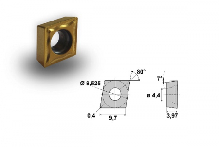 Cutit strung drept 20x20 mm SCLCR2020K09 [1]