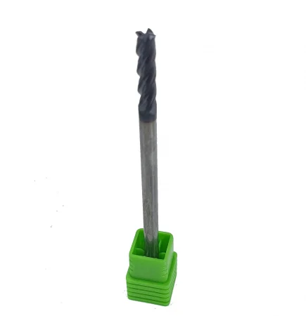 Freze & CNC - Freza fi 4.0mm din carbura acoperire AlTiN, 4 taisuri - 13615