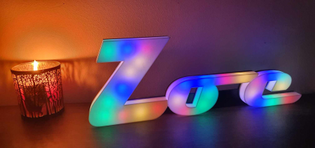 Lumini LED decorative cu numele Zoe [2]