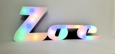 Decoratiuni Led - Lumini LED decorative cu numele Zoe