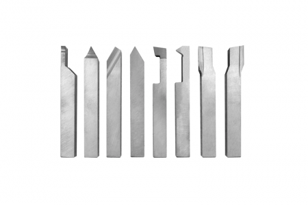 Set 8 cutite strung din otel HSS in cutie de aluminiu, 8X8mm - 2038 [1]