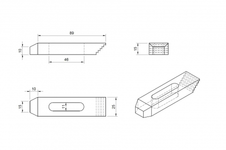 Set cleme de fixare material pentru prelucrare 10 piese [3]