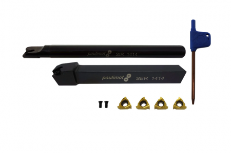 Cutite strung - seturi - Set cutite de filetare intern si extern, 14mm pas pana la 1.5mm - 2006