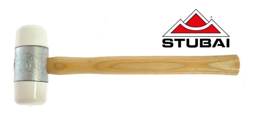 Ciocan cu capete de plastic "Desmopan" schimbabile si maner de lemn hickory [1]