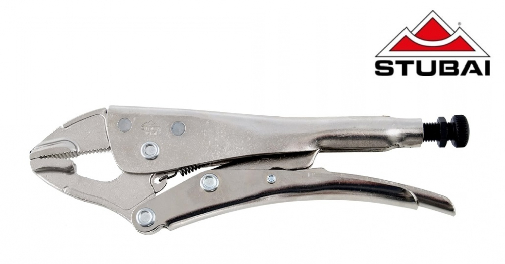 Clește de presiune cu fălci curbate, 235 mm - STUBAI [1]