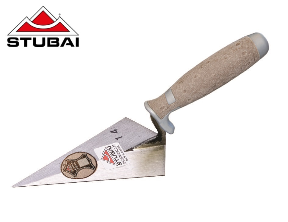 Mistrie pentru caramizi, model Hamburg cu maner din piele [1]