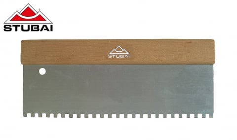 Gletiere - Aplicator cu lama si maner de lemn, rectangular, 200mm