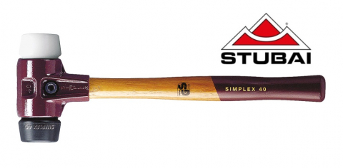 Ciocane - Ciocan STUBAI Simplex cu capete interschimbabile din plastic, 40 mm