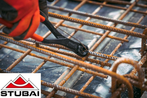 Cleste ingust de fixare pentru montatori, otel, 280 mm [2]