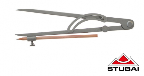 Compas - Compas cu sina si suport pentru creion