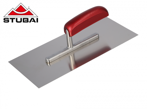 Mistrii - Mistrie pentru finisare cu margini drepte, maner metalic, INOX