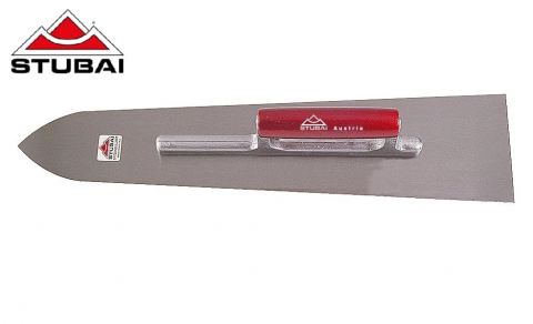 Unelte pentru constructii - Mistrie pentru podea, din otel, cu maner metalic