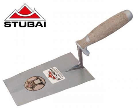 Unelte pentru constructii - Mistrie pentru tencuiala, model Berner si maner din piele