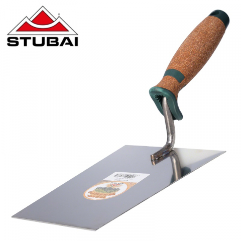 Mistrii - Mistrie pentru zidarit cu maner de pluta, INOX