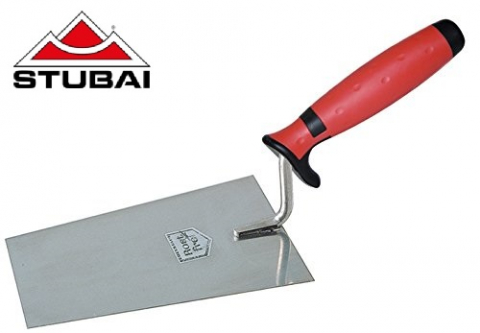 Mistrii - Mistrie pentru zidarit, INOX, maner rosu 2K