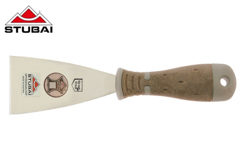 Spacluri - Spaclu zugrav cu maner din piele, INOX