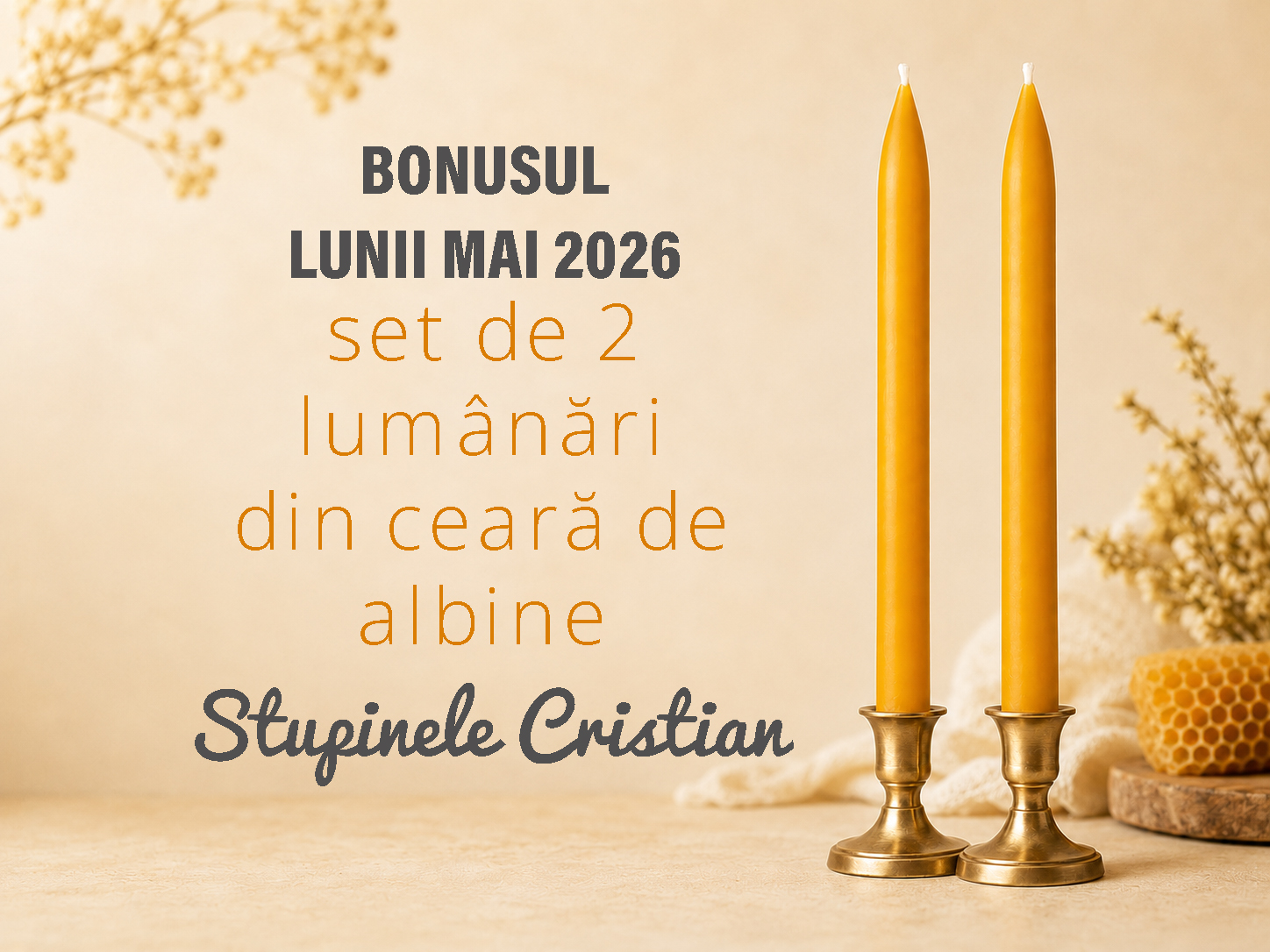 Bonusul lunii mai