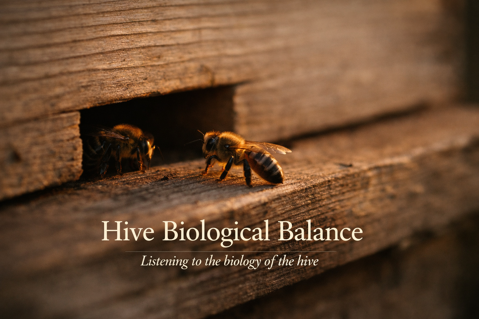 Hive Biological Balance – un jurnal de observație, nu o metodă
