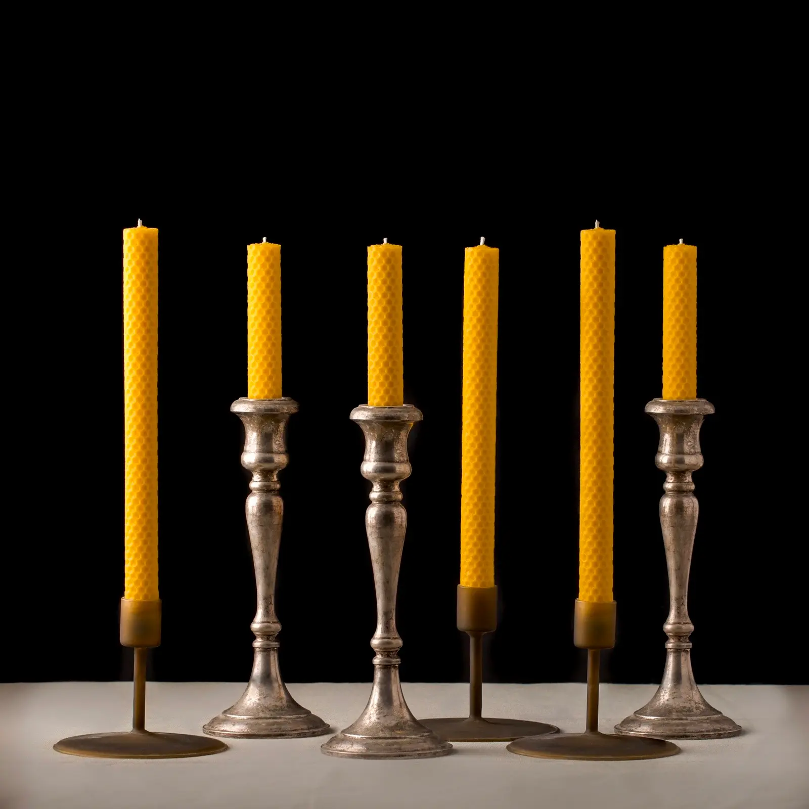 Lumânări pentru sfeșnic din ceară de albine set 2 bucăți 2x23 cm [2]