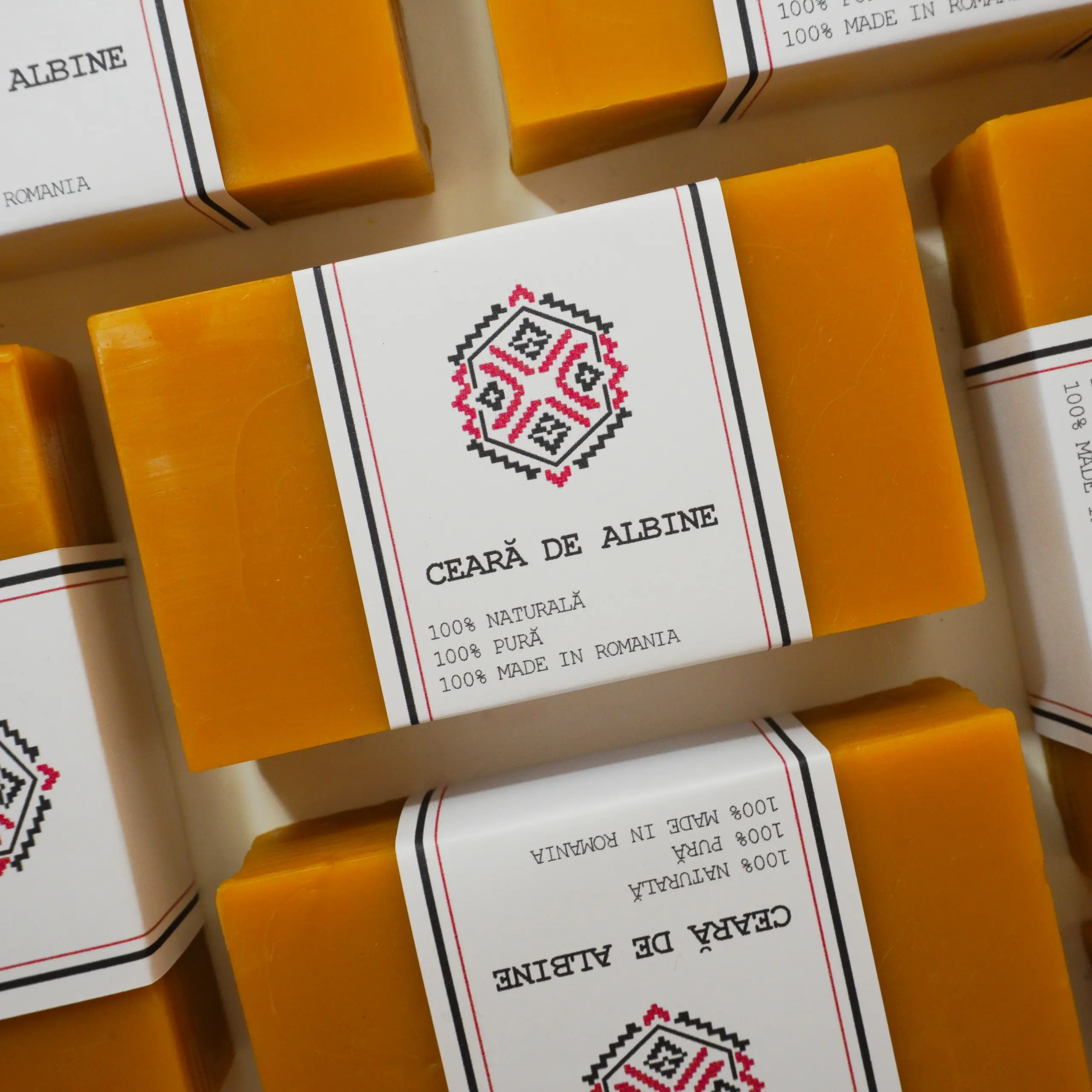 Lumânări - Ceară naturală de albine 100%, lingou 200 g