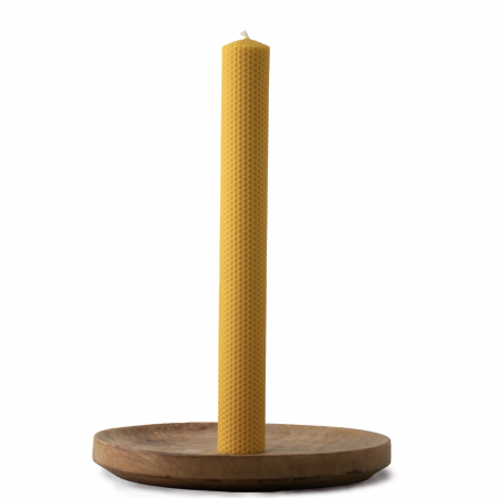 Lumanare ceara naturala 40cmx5cm [1]