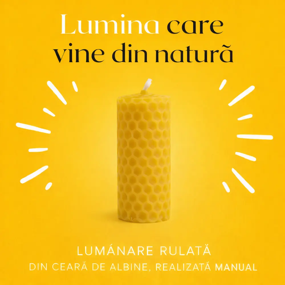 Lumânare din ceară de albine naturală [3]