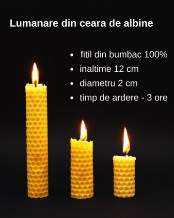 Lumanari sfesnic 12cmx2cm [3]