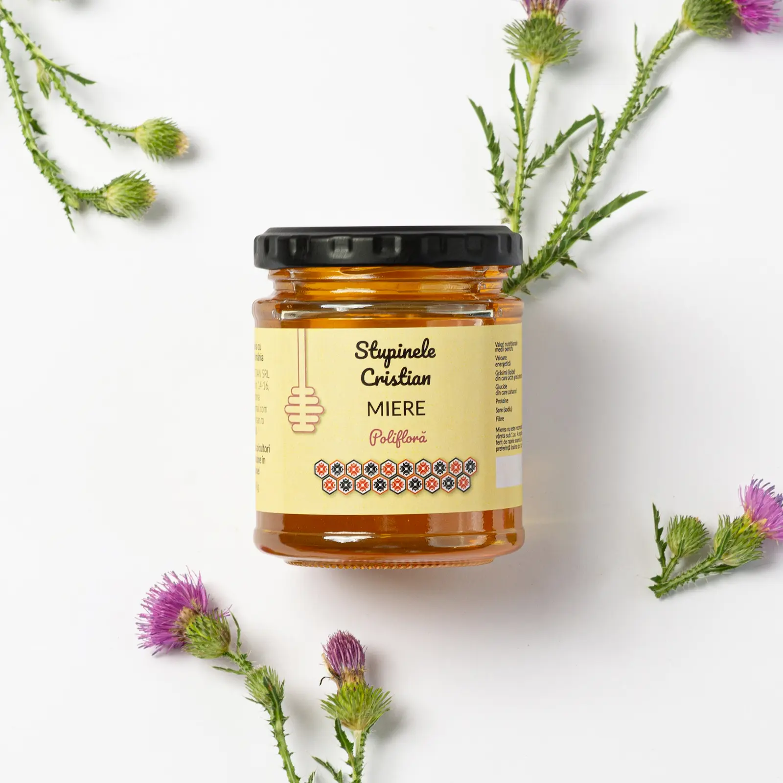 Miere de albine - Miere polifloră naturală – din stupinele proprii