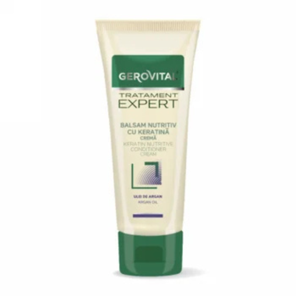 Balsam nutritiv cu Keratina Crema Tratament Expert, 150ml, Gerovital [1]