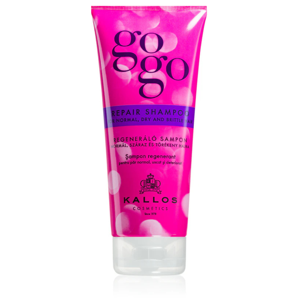 Kallos GOGO Sampon Regenerator pentru par deteriorat si fragil 200ml [1]