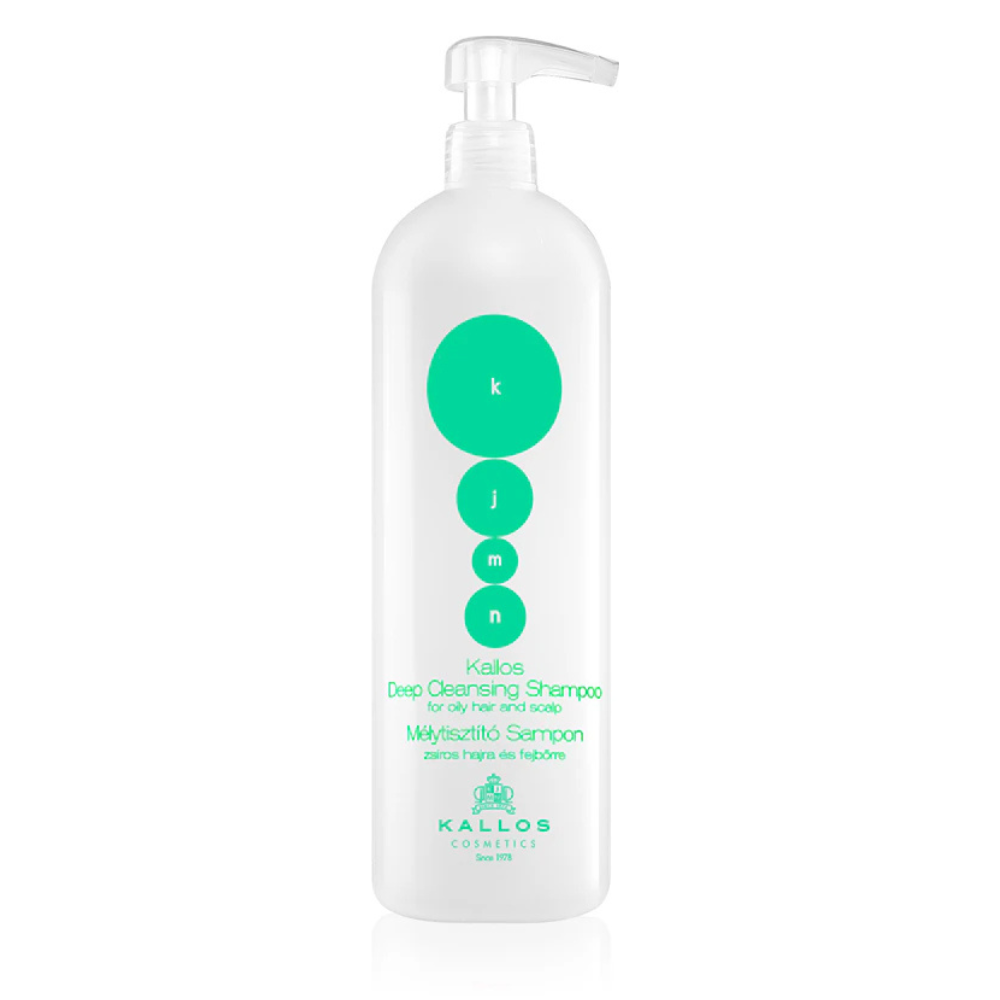 Kallos KJMN Professional Sampon Curatarea Profunda A Scalpului Pentru Par Si Scalp Gras Deep Cleansing 1000ml [1]